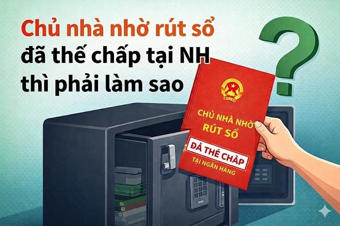 Chủ nhà nhờ rút sổ thì phải làm sao
