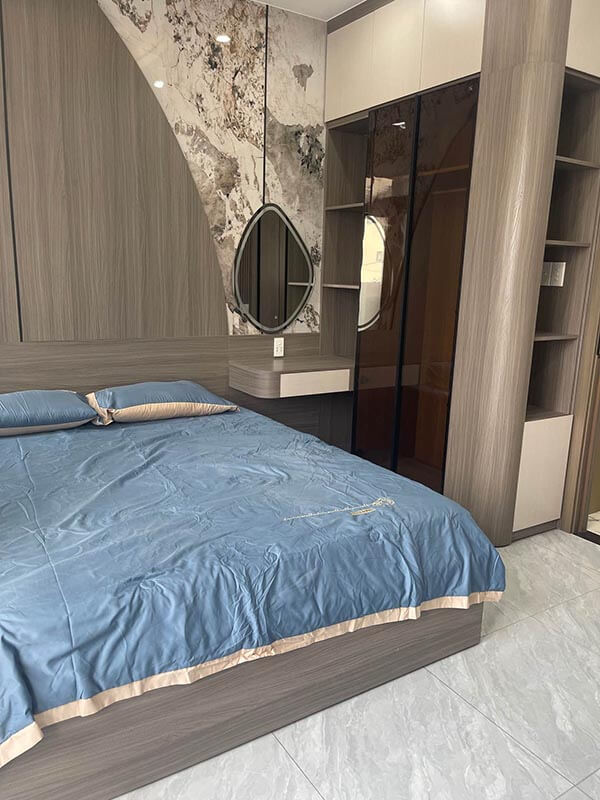 Bán Nhà 4 tầng đường Thạnh Lộc 27, Thạnh Lộc, Quận 12, 79.3m² (4.1x19), đường xe hơi, 4 phòng ngủ, 6.8 tỷ
