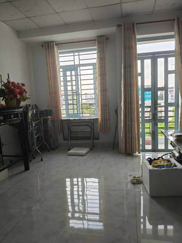 Nhà 3 tầng đường Nguyễn Thị Sáu, Quận 12, 44m² (4x11), 3.6 tỷ, 3 phòng ngủ, hẻm xe hơi 3m