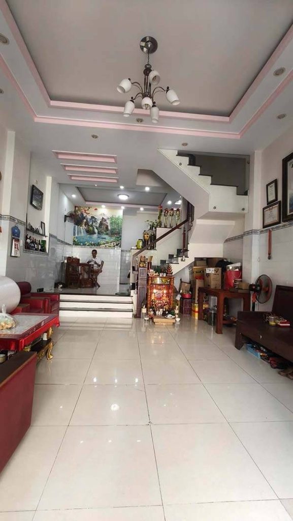 Nhà 4 tầng đường Hà Huy Giáp, Quận 12, 71m² (5.5x13), 5 phòng ngủ, hẻm xe hơi 8m, 5.79 tỷ